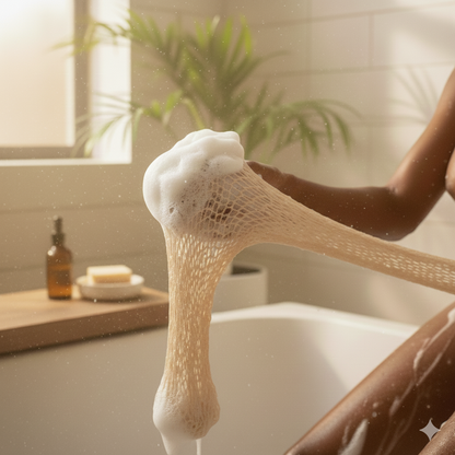 African Ritual - Geleneksel Afrika Banyo Lifi Kahverengi