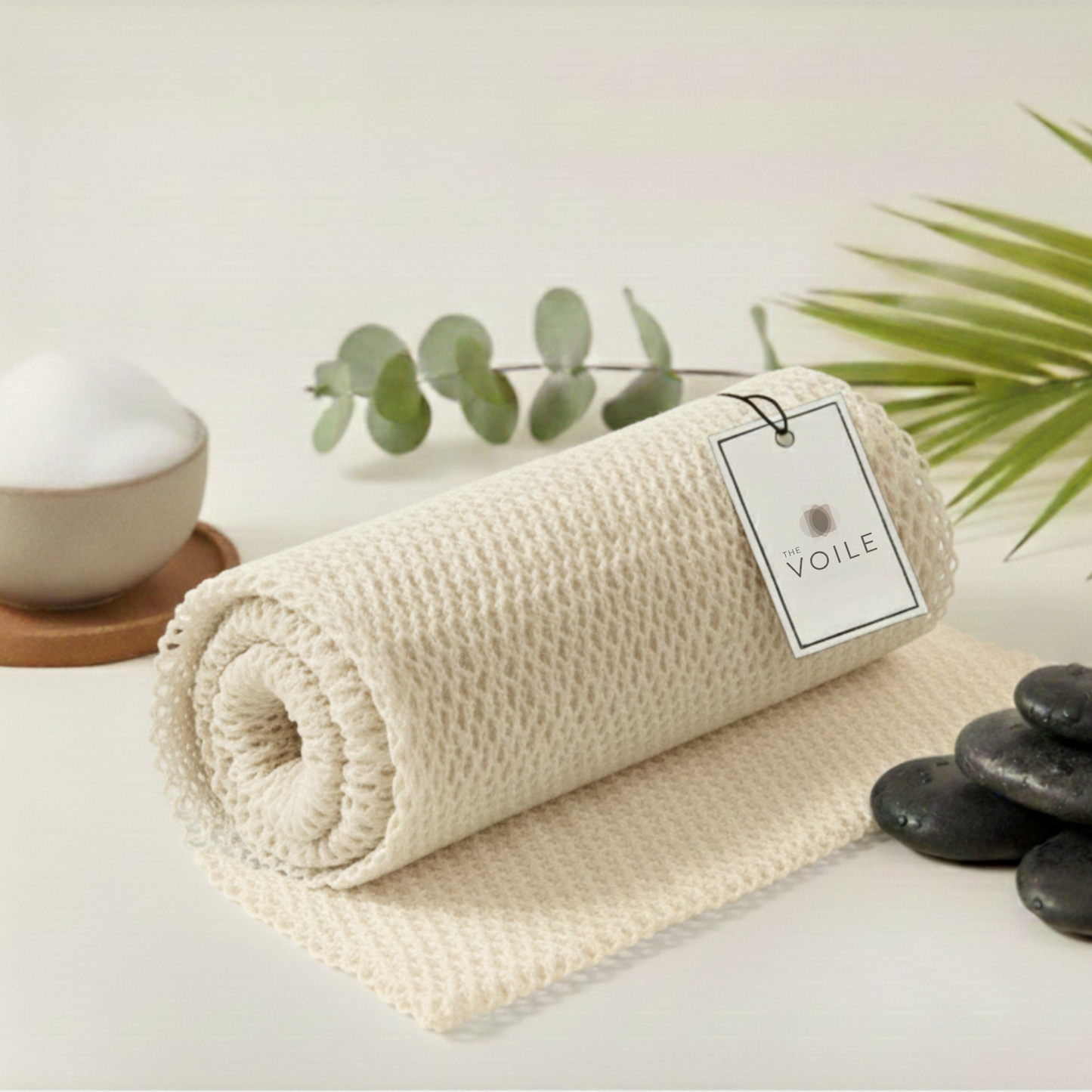 African Ritual - Geleneksel Afrika Banyo Lifi Bej